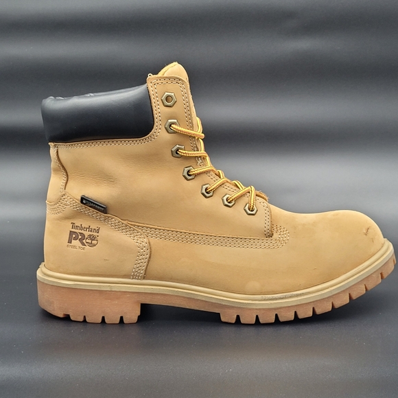 Timberland PRO Women's Steel Toe Waterproof Work Boots Size 9, Used - Picture 6 of 15